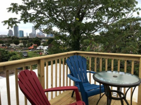 Cozy Alcove Studio Apt w Outdoor deck w NYC Views Jersey City